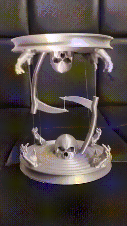 Image de présentation du modèle 3D imprimmable: Table flottante de tenségrité de la mort. 💀 Tensigrity Death 💀