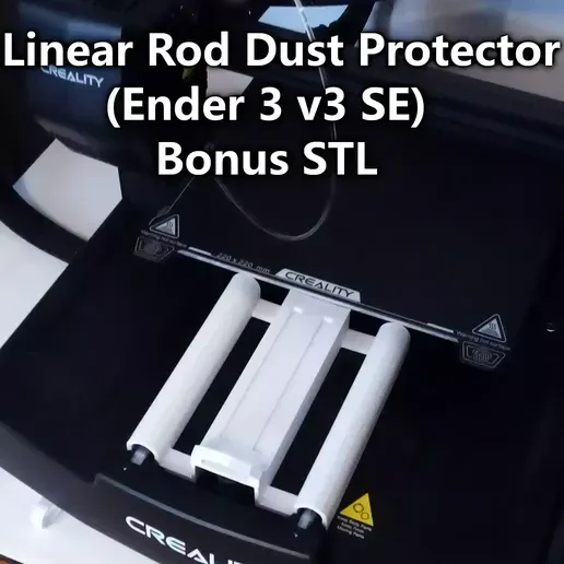  Presentation image of the printable 3D model: Universal filament holder for Ender with Bearing 100% PLA.