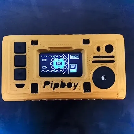 Presentation image of the printable 3D model: Fallout Pipboy functional and original! Pipboy Pocket (easy assembly + tutorial)